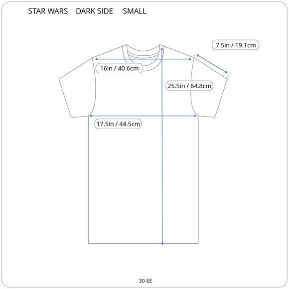 Star Wars Darth Vader Join The Dark‎ Side T-Shirt Shirt Gray S Small - Picture 3 of 9